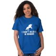 thumbnail image 5 of I Dont Believe in Humans Unicorn Women's Graphic T Shirt Tees Brisco Brands M, 5 of 6