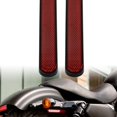 thumbnail image 3 of Royalbelle 1 Pair Motorcycle Safety Reflector Reflective Sticker Front Fork Reflector Lower Legs Slider Saddlebag Lock Covers Reflector Compatible with Trailer Cars Trucks Boat, 3 of 6