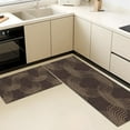 thumbnail image 5 of Kitchen Rugs Sets of 3 Non Slip Washable Kitchen Mats for Floor, Waterproof Kitchen Runner Rug, Floor Mat Carpet for Entryway, Laundry, Sink, Hallway, Bathroom, 5 of 10