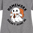 thumbnail image 3 of Instant Message - Homework Ghost - Toddler & Youth Girls Fleece Dress, 3 of 6