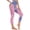 Purple, variant on Tie Dye Leggings for Women High Waisted Butt Lifting Scrunch Yoga Pants Workout Textured Capri（Blue， S)