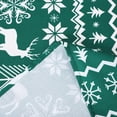 thumbnail image 6 of FairOnly Rectangle Christmas Tablecloth Boho Style Tablecloth Table Cloths for Parties Waterproof Table Cover for Picnic Kitchen, 60"x102", Green, 6 of 8
