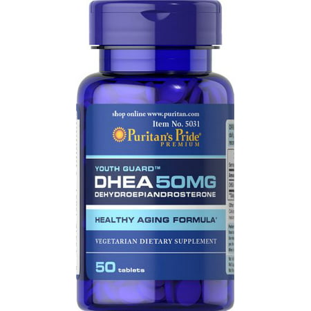 Puritan's Pride DHEA 50 mg-50 Comprimés