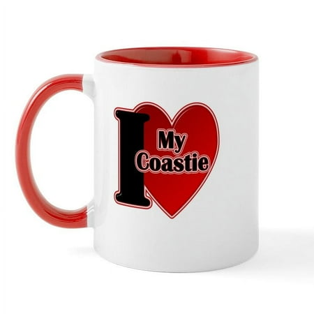 

CafePress - Love My Coastie Mug - 11 oz Ceramic Mug - Novelty Coffee Tea Cup