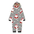 thumbnail image 2 of Odeerbi Christmas Onesie Pajamas for Family Holiday Sleep Jumpsuit Long Sleeve Family Christmas Pajamas Matching Sets Kids Printed Loungewear Jumpsuit Sleepwear Xmas PJs Set Gray, 2 of 4
