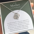 thumbnail image 3 of Mother Of The Bride Gift - Love Knot Necklace Standard Box, 3 of 3