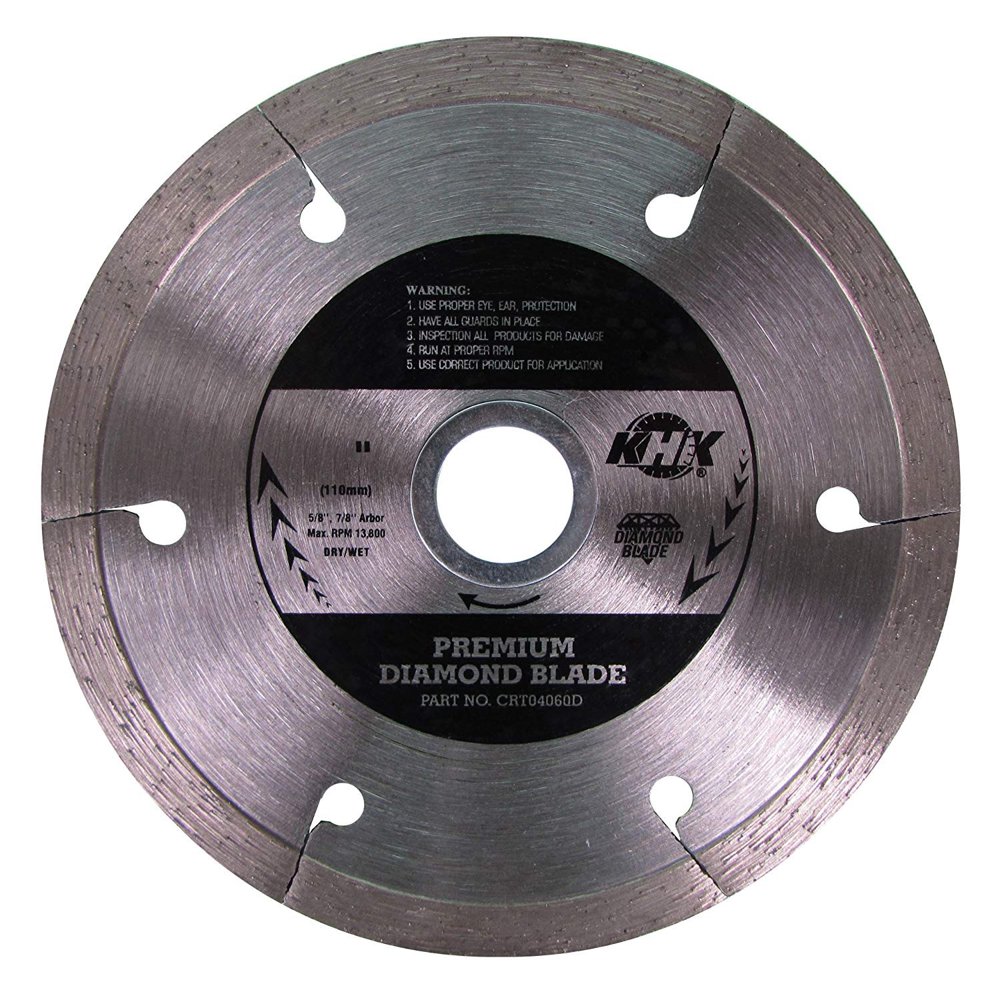 7Inch Premium Continuous Diamond Saw Blade for Cutting Tile, Porcelain