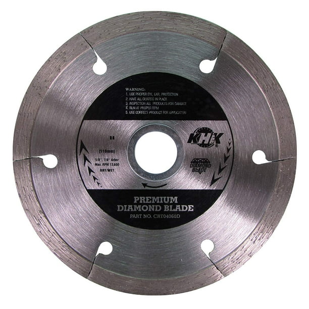 7Inch Premium Continuous Diamond Saw Blade for Cutting Tile, Porcelain