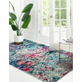 thumbnail image 3 of Rugs.com Sevilla Collection Rug – 9' x 12' Blue Medium Rug Perfect For Living Rooms, Large Dining Rooms, Open Floorplans, 3 of 9