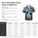 thumbnail image 5 of Fotbe Vintage Starry Sky Shark Camisa Hawaiana para Hombre Unisex – Camisa Casual de Verano con Botones de Manga Corta de Algodón y Lino,XX-Large, 5 of 7
