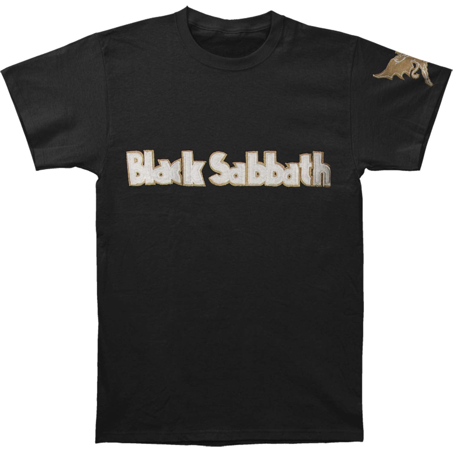 Black Sabbath - Black Sabbath Men's Logo & Daemon Vintage T-shirt Black ...
