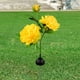 thumbnail image 1 of Solar Outdoor Three Head Peony Flower Lamp, Garden Simulation Flower Lamp, Outdoor Props, Decorative Lamp, 1 of 3