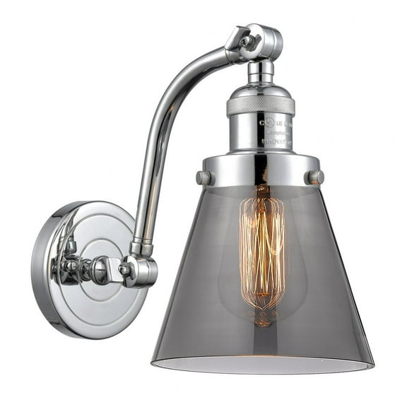 Innovations Lighting - Cone - 1 Light Wall Sconce In Industrial Style-11.5
