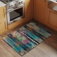 thumbnail image 2 of Rectangle Rug 2x3ft Area Rug,Forest Branches Vintage Oil Painting Art Area Rugs for Living Room Bedroom,Abstract Geometric Art Floor Mat Non-Slip Non-Shedding Carpet Indoor Accent Rugs, 2 of 9