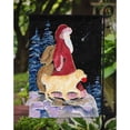 thumbnail image 3 of Caroline's Treasures SS8973GF Santa Claus with  Golden Retriever Garden Flag, Garden Size, multicolor, 3 of 5