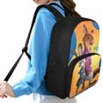 thumbnail image 3 of Cartoon Backpack Zootopia Funny Laptop Bag Book Bag Hiking Outgoing Daypack Anime Schoolbag, 3 of 5