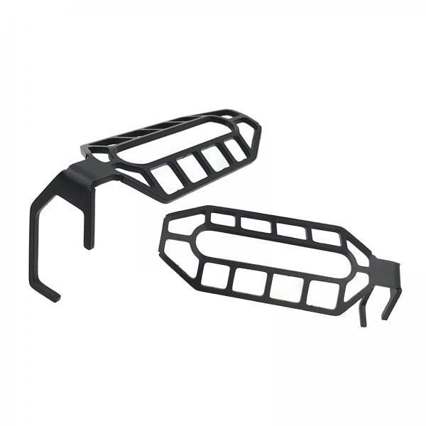2x Paquete de 2 protectores de lámpara de señal Yotijar Cubiertas de protección de rejilla de lámpara compatibles con CB500X 201
