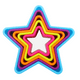 thumbnail image 1 of Juego De 5 Cortadores De Galleta Vencort Estrella, 1 of 3