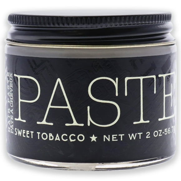 18.21 Man Made Pommade pour Pâte à Cheveux avec Fini Brillant Naturel pour Hommes, Sweet Tobacco, 2 Onces