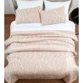 thumbnail image 2 of BHG Botanique 3pc comforter  blush King, 2 of 7