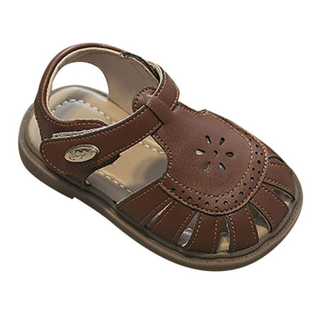 

Toddler Girls Brown Summer Sandals 12 Months-18 Months