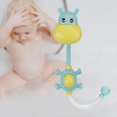 thumbnail image 4 of Juguete de ducha de baño con forma de animales, juguetes de ducha de bebé para niños, niñas, niños y niños Hipopótamo Zulema juguetes de ducha de baño, 4 of 8