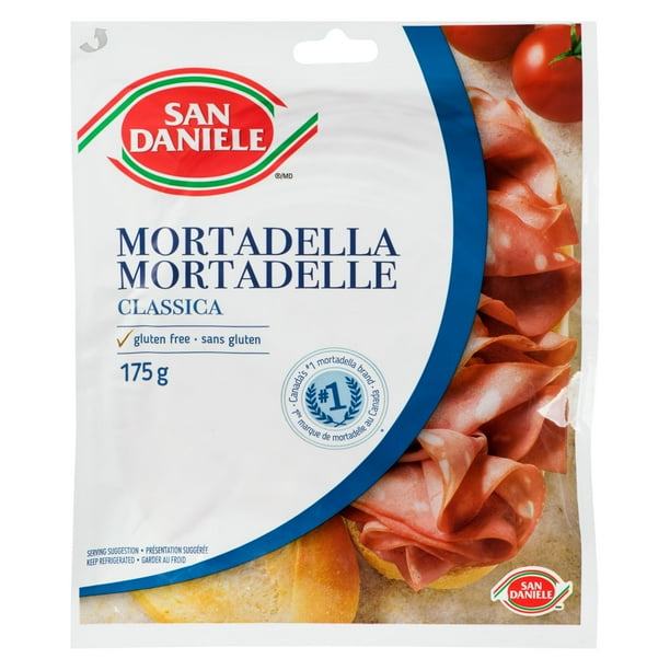 San Daniele Gluten Free Sliced Mortadella, 175g Walmart.ca
