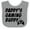 Heather and White, variant on Inktastic Daddy's Gaming Buddy with Controller Boys or Girls Baby Bib