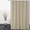 thumbnail image 1 of Yiwa Waterproof Fabric Shower Curtain Liner, Lining Bath Tub Shower Liner, Tan, 72x96 inch, 1 of 6