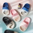 thumbnail image 6 of HCNTES Toddler Boy Sandals Girls Footwear Cute Open Toe Beach Slides Indoor Outdoor Kids Slippers Lightweight Pool Shoes(Black,13), 6 of 9
