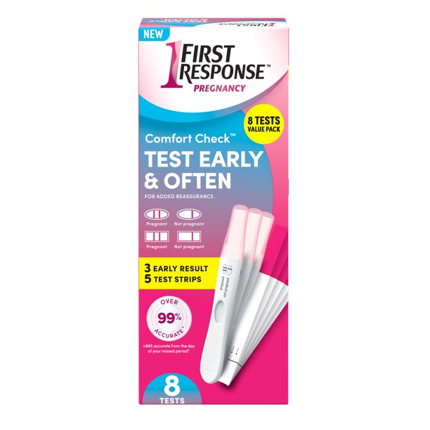 First Response Comfort Check 8ct Walmart Com