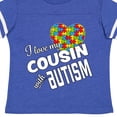 thumbnail image 4 of Inktastic I Love My Cousin with Autism Boys or Girls Toddler T-Shirt, 4 of 5