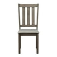 thumbnail image 1 of Tanners Creek Medium Gray Slat Back Side Chair (RTA), 1 of 7