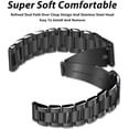 thumbnail image 4 of LEIXIUER Metal Band Compatible with Fitbit Versa 2, Versa, Versa Lite Edition,Stainless Steel Strap Replacement Business Bracelet Compatible with Fitbit Versa Smartwatch, 4 of 11