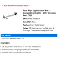 thumbnail image 2 of Front Right Upper Control Arm - Compatible with 2002 - 2007 Mercedes-Benz C230 2003 2004 2005 2006, 2 of 2