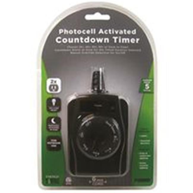 power zone timer outdoor photocell 2outlt tnocd002