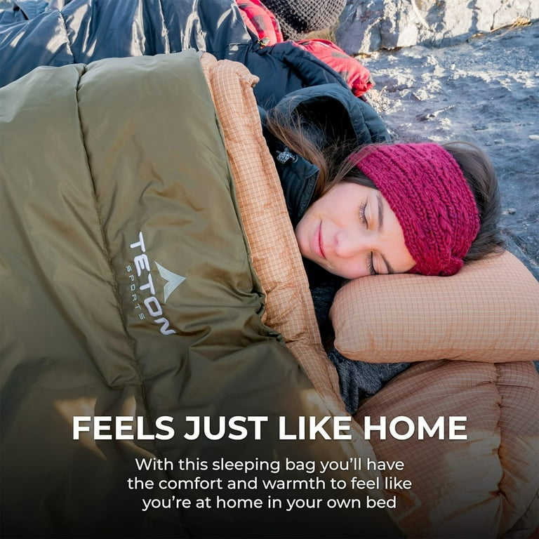 TETON Sports Celsius XXL -18C / 0F Zero Adult Sleeping Bag