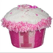 1st Birthday Pink Cupcake Pinata