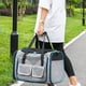 thumbnail image 5 of Bolsa de Transporte para Mascotas Capacidad, Plegable, Extensible, Ligero, Conejo, Tela Oxford Suave, Perro, Gato, Transporte para , Tran grisáceo Colco portador de cachorros, 5 of 8