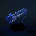 thumbnail image 2 of FYBTO Formula 1 Racing Car 3D Illusion LED Night Lamp - Optical Illusion LED Night Lights - Remote Control Lamp with Smart Touch - Sports Car Night Light (Side View), 2 of 5