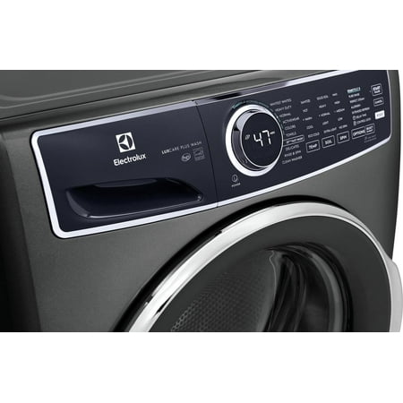 Electrolux - 4.5 Cu.Ft. Stackable Front Load Washer with Steam and LuxCare Plus Wash System - Titanium
