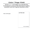 thumbnail image 2 of Zoomtoner Compatible with Panasonic KX-PKPK3 Laser Toner Cartridge - Regular Yield - Black, 2 of 4