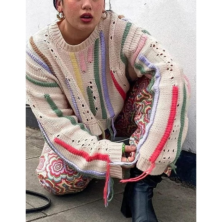 Walmart top rainbow sweater