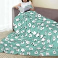 thumbnail image 6 of Sikiie Cute Sheeps Ultra-Soft Micro flannel Blanket Luxury All Seasons Warm Blanket for Bedding Sofa and Travel (4 sizes)-40"x30", 6 of 7