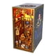 thumbnail image 2 of Juego de libros de bricolaje para casa de muñecas, sujetalibros de rompecabezas de madera 3D, callejón decorativo con inserción de estantería para, 2 of 8