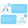 thumbnail image 2 of MAM 2 Antileak Spouts Bottle Nipple 4+ Months, Skinsoft [ Pack of 2 ], 2 of 3
