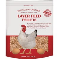 Red River Commodities Pecking Order Layer Feed Pellets - Pack of 10