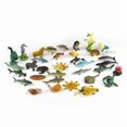 thumbnail image 3 of Sea Creatures Toys 36pcs Ocean Sea Animal Figures Shark Toys For Toddlers Kids Decorations Plastic Fish Toys Preschool Kit And Bath Set G [DmS], 3 of 3
