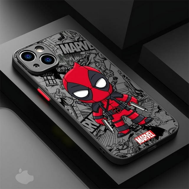 Cartoon Marvel Spider-Man IPhone Case Apple 13 Internet Red 12 Advanced Sense 11 All-inclusive--fanceye
