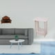 thumbnail image 2 of Sofá Miniatura, Sillón Individual, Modelo DIY, Accesorio, Mueble, Habitación, Micropaisaje, Regalo, Decoración, Mesita De Noche Pequeña, Esquinera, Portátil, Versátil, Práctica, Mesa, 2 of 8